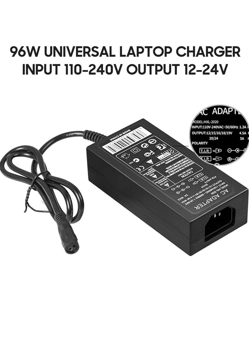 Hanayo - Universal Notebook Power Adapter Set Black - Image 1