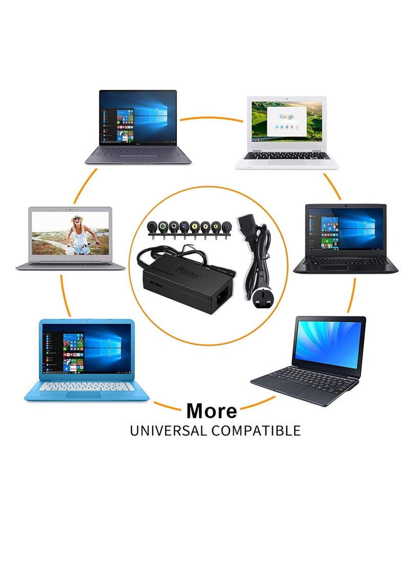 Hanayo - Universal Notebook Power Adapter Set Black - Image 1