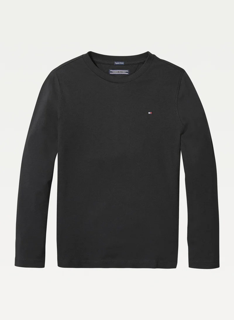 TOMMY HILFIGER Kids Crew Neck Short Sleeve T-shirt