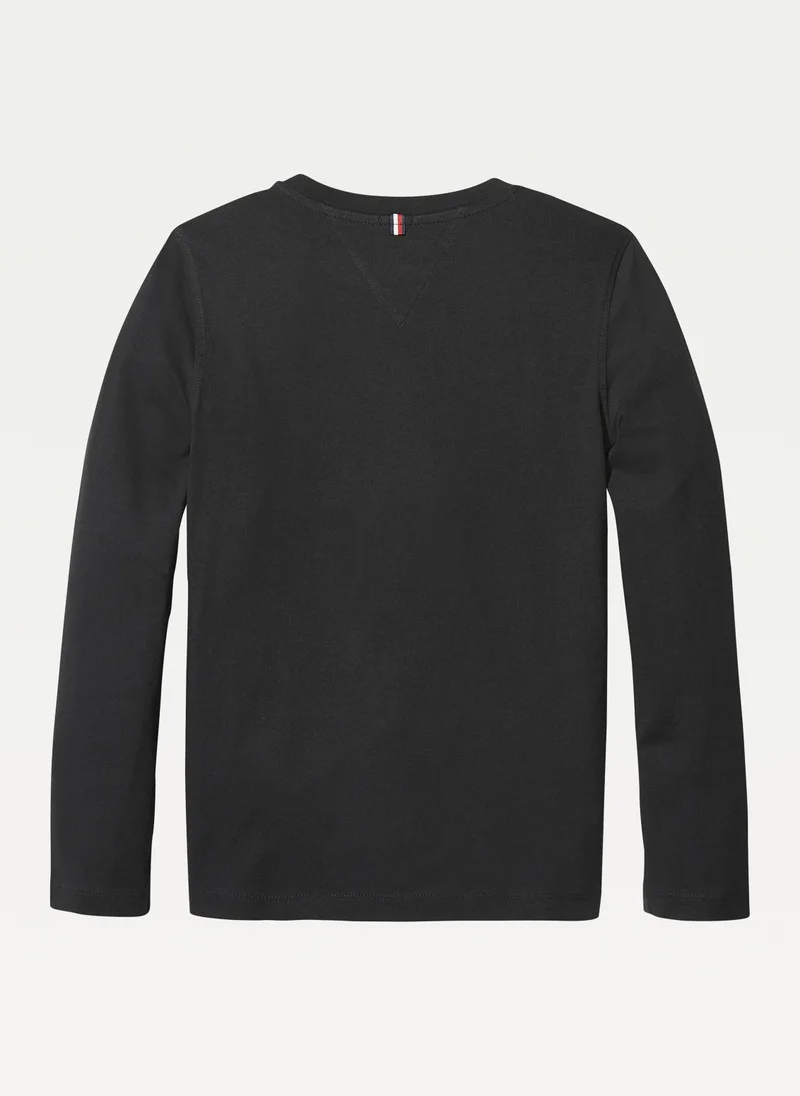 TOMMY HILFIGER Kids Crew Neck Short Sleeve T-shirt