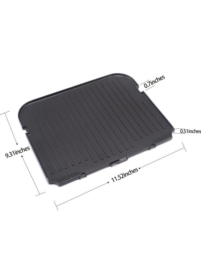 UsKitchen Reversible Grill/Griddle Plate for Cuisinart Griddler GR-4N 5-in-1 - Image 3
