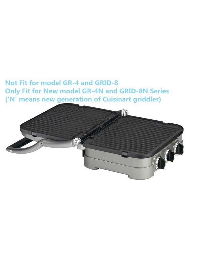 UsKitchen Reversible Grill/Griddle Plate for Cuisinart Griddler GR-4N 5-in-1 - Image 5