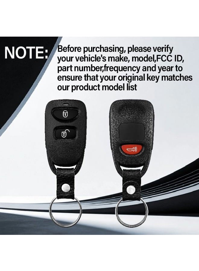 Keylessbest Replacement for 2012 2013 2014 Hyundai Accent Key Fob Remote Control TQ8RKE-3F01 3 Buttons 315MHz (2) - Image 4