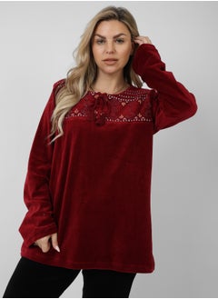 Elegance in Every Stitch – Velvet Pajamas with Exquisite Embroidery - pzsku/Z12C4C93C355FEFD27C65Z/45/_/1733211078/ec8bb56a-2cd6-4a3c-96fa-40c648240a82