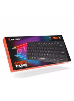 Mini Wired Keyboard DK500 , 78 keys , multimedia multi-function buttons , chocolate keycap ,ultra-thin shape of the keyboard , lightweight - black - pzsku/Z12C4D5249C49801819B6Z/45/_/1736265735/b7e8b09d-c728-434f-8605-88bc3105053f