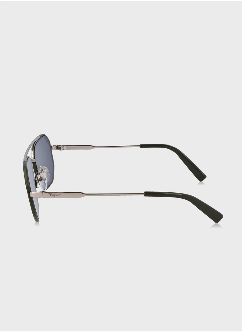 FERRAGAMO Sf303Sl Aviator Sunglasses