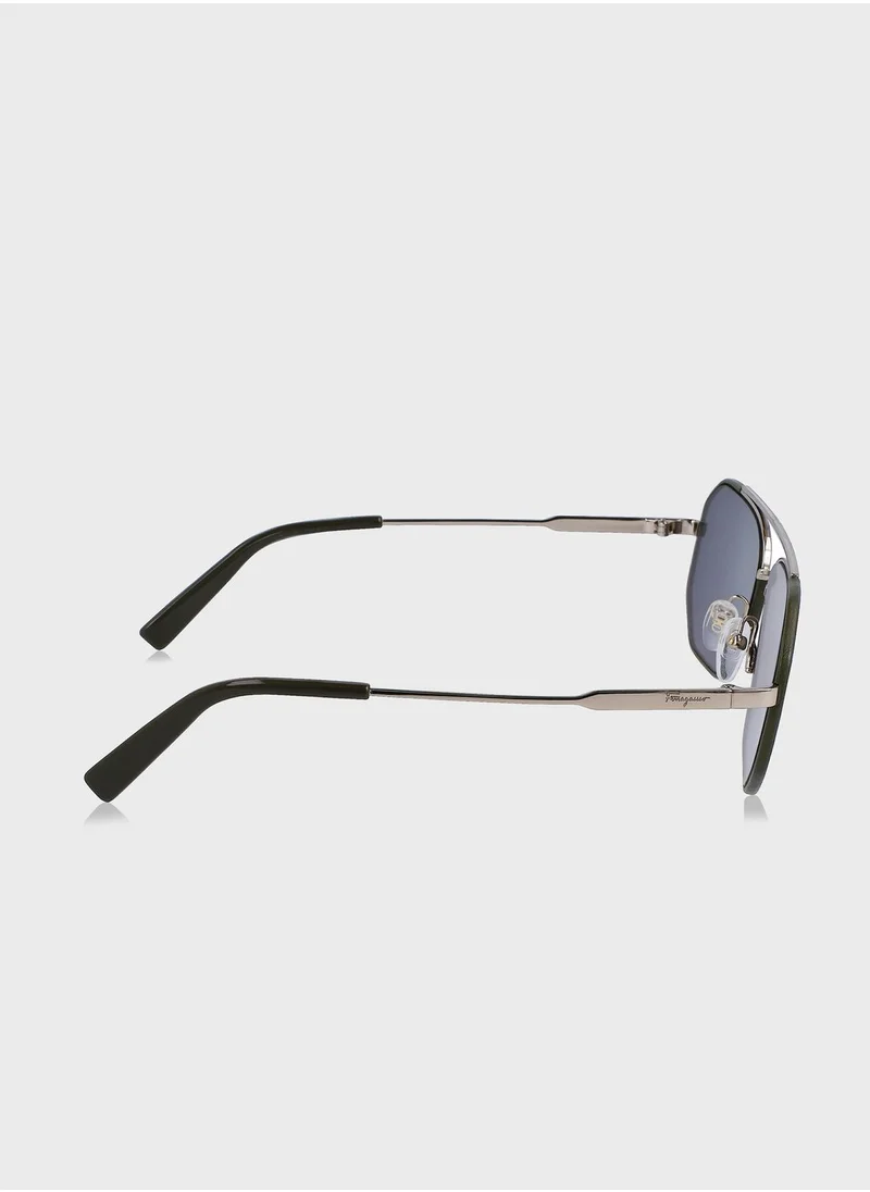 FERRAGAMO Sf303Sl Aviator Sunglasses
