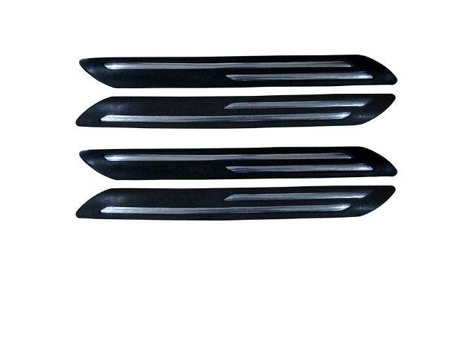 CABIX PVC Car Bumper Corner Protector Guard Double Chrome Line (Set of 4 Pcs) for Maruti Ertiga New - Image 3