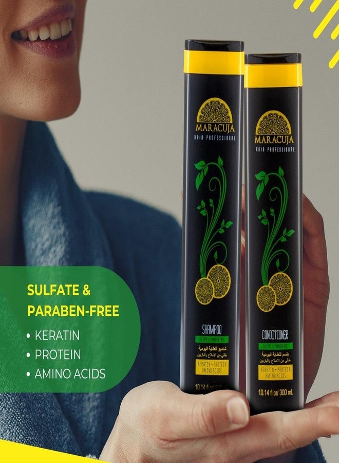 Maracuja Shampoo & Conditioner set - Sulfate and Paraben-free - For all hair types (Pack of 2) - 10.14 fl oz - Image 5