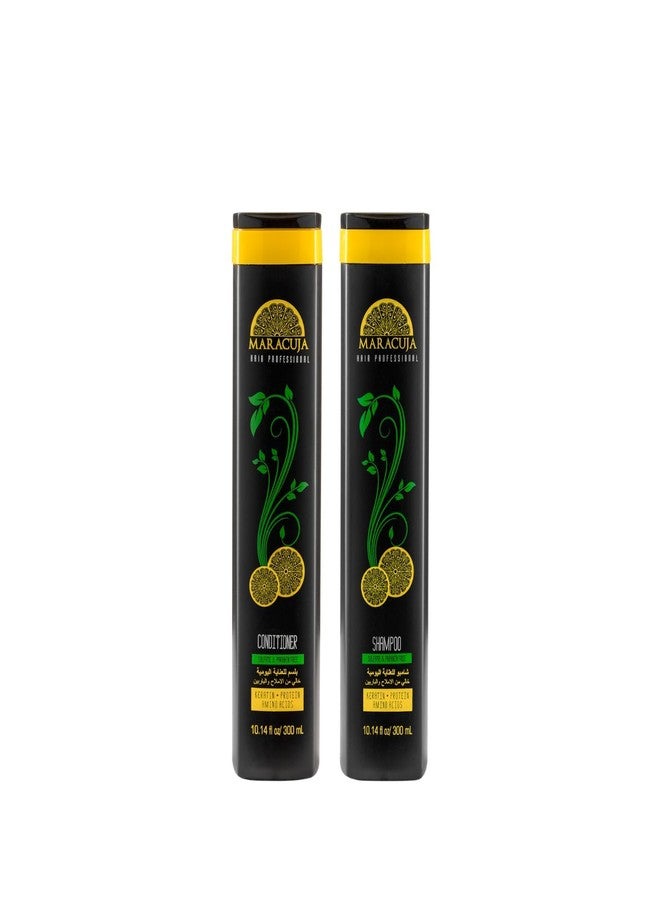 Maracuja Shampoo & Conditioner set - Sulfate and Paraben-free - For all hair types (Pack of 2) - 10.14 fl oz - Image 2