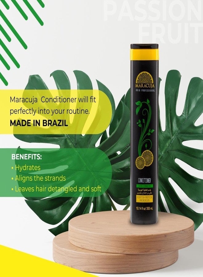 Maracuja Shampoo & Conditioner set - Sulfate and Paraben-free - For all hair types (Pack of 2) - 10.14 fl oz - Image 4