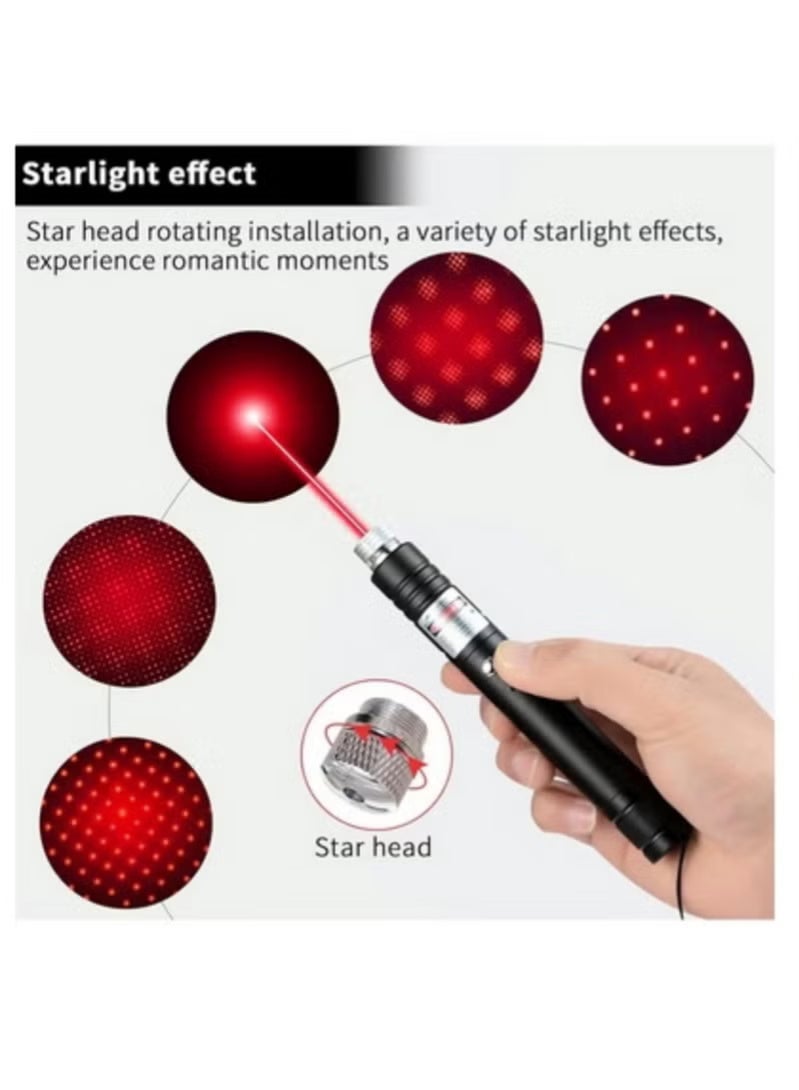 general Red 2-in-1 Laser Pointer for Cat Play & Office Use, Rechargeable Red Dot Cat Teaser + PPT Presentation Laser Pen, Ideal for Pet Interaction & Meetings - Image 2