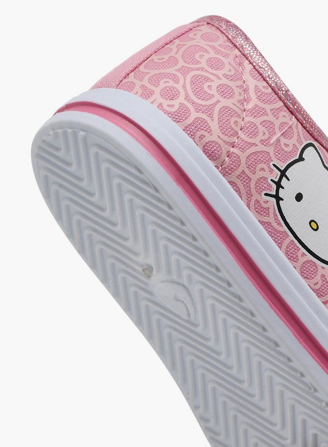 Hello Kitty Girls Hook & Loop Ankle Sneakers - Image 5