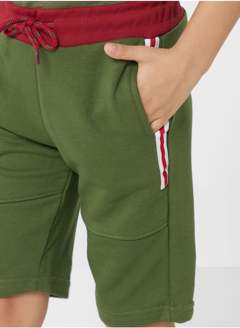Pinata - Cut & Sew Shorts With Tape - Image 1