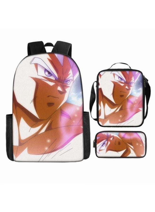 عام حقيبة ظهر مطبوعة عالمية مشتركة - مجموعة حقائب ظهر من ثلاث قطع (متوفرة للطلاب والأطفال والأصدقاء في النزهايات وتسلق الجبال وما إلى ذلك) - 25 - Image 2