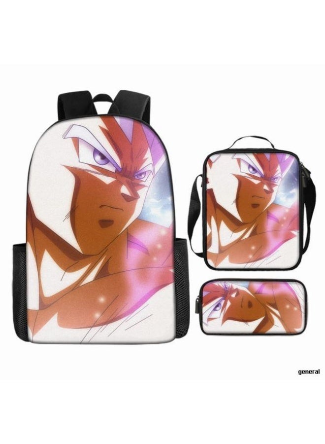 عام حقيبة ظهر مطبوعة عالمية مشتركة - مجموعة حقائب ظهر من ثلاث قطع (متوفرة للطلاب والأطفال والأصدقاء في النزهايات وتسلق الجبال وما إلى ذلك) - 25 - Image 1