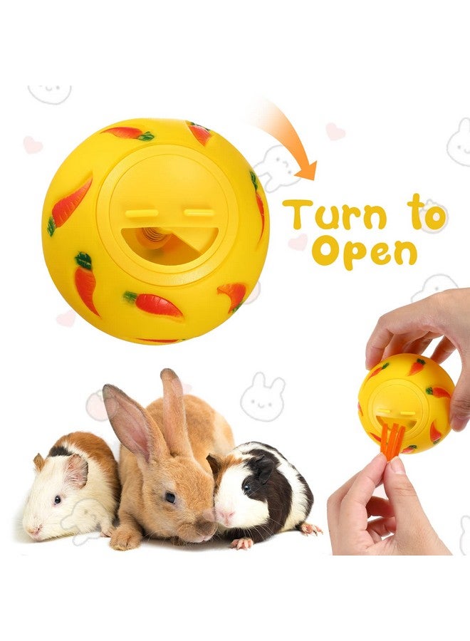 ليفيدي مجموعة من 9 أكواب أرانب قابلة للتكديس وكرة مكافأة من LEIFIDE لألعاب الأرانب وموزع طعام الأرانب وأكواب أرانب قابلة للتكديس وألعاب كرات الوجبات الخفيفة وأكواب بلاستيكية تعشيش للحيوانات الصغيرة والأرانب - Image 3