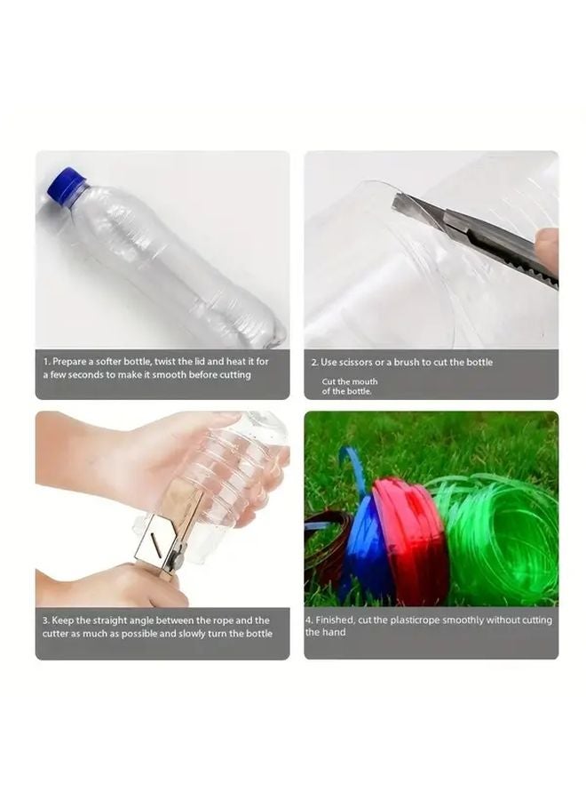 Plastic Bottle Rope Cutter DIY Handmade Creative Outdoor Portable Tool 1 Set - Image 4