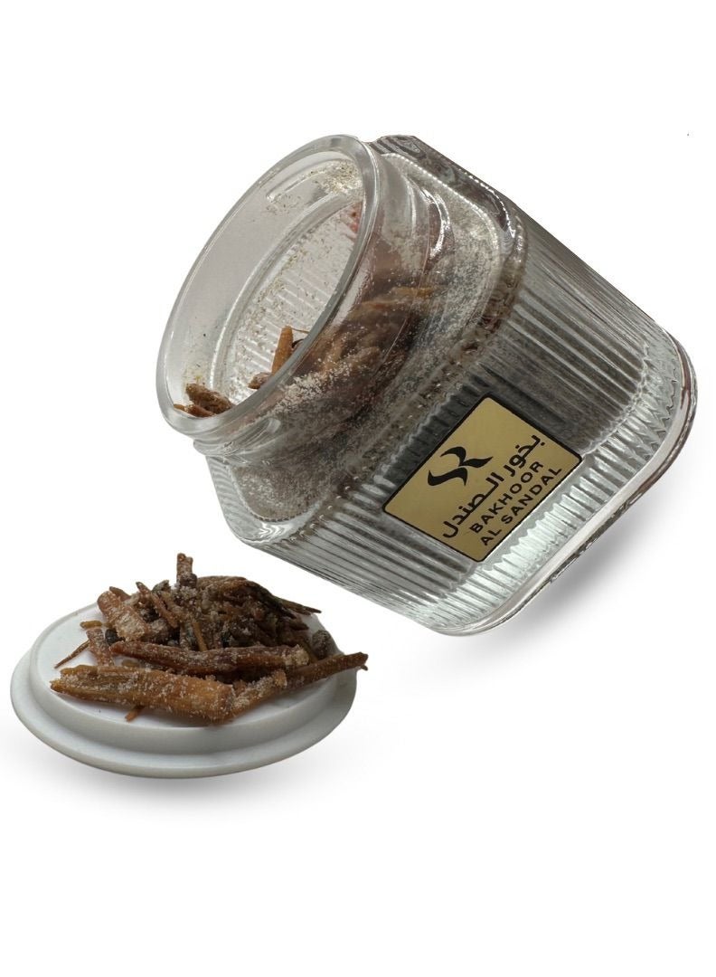 SR bakhoor alsandal :indulge a luxurious aromatic with sandal rose bakhoor ,crafted from the finest natural ingredients. This premium blend combines soft musk ,warm sandalwood notes, and rich oriental fragrance oils for long-lasting, captivating scent. Perfect for daily use or special occasions, it brings an elegance, and tradition to your home. - Image 3