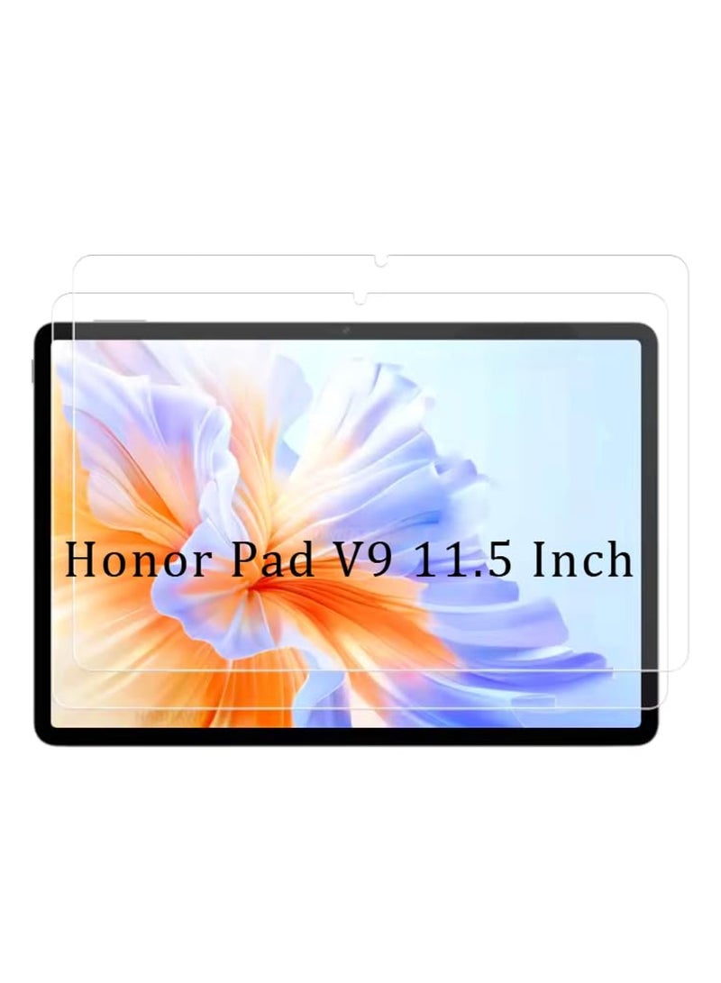 Screen Protector Compatible with Honor Pad V9 11.5 Inch 2024 Tempered Glass Film/HD Clear/Sensitive/9H Hardness and Bubble Free - Image 1