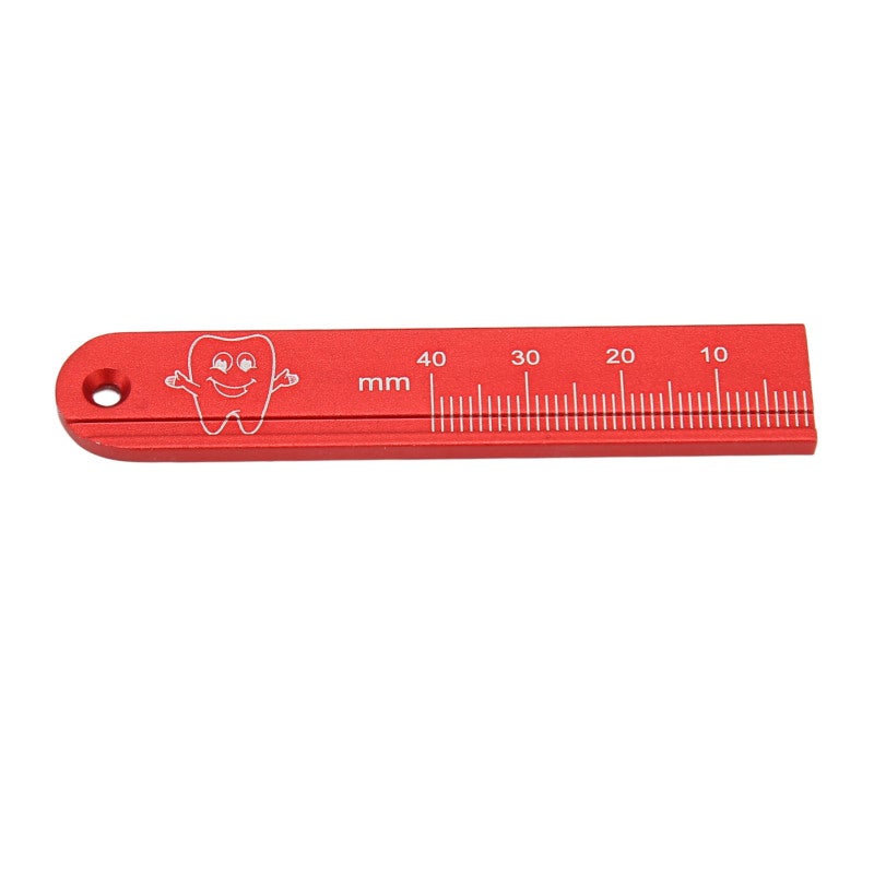 Endodontic Ruler Metal Material - High Temperature Resistant Dental Measure Ruler for Dental Clinics, Dentists & Dental Treatment - Image 4
