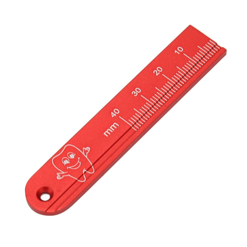 Endodontic Ruler Metal Material - High Temperature Resistant Dental Measure Ruler for Dental Clinics, Dentists & Dental Treatment - Image 3