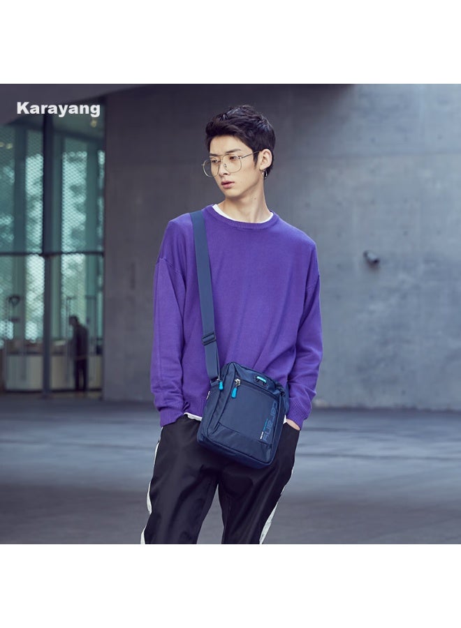 Kalayoung Casual Sports Bag, Men's Shoulder Bag, Multi-purpose Crossbody Bag, Lightweight Trendy Chest Bag, Cx4007 Navy Blue - Image 5