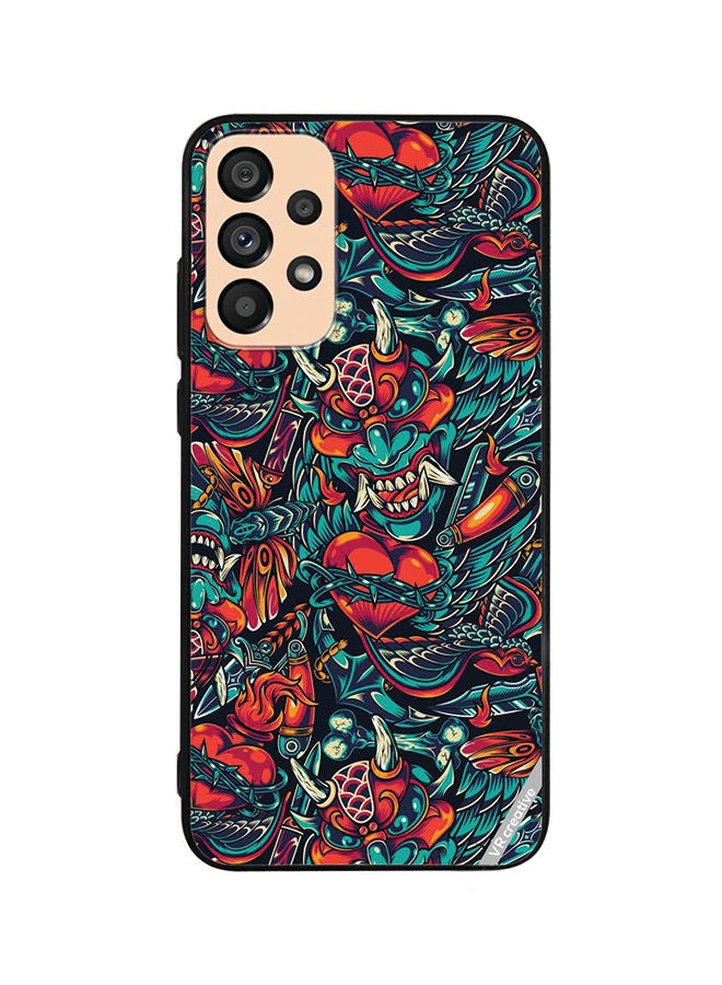 VR CREATIVE Protective Case Cover For Samsung Galaxy A53 5G Devil Design Multicolour - Image 1