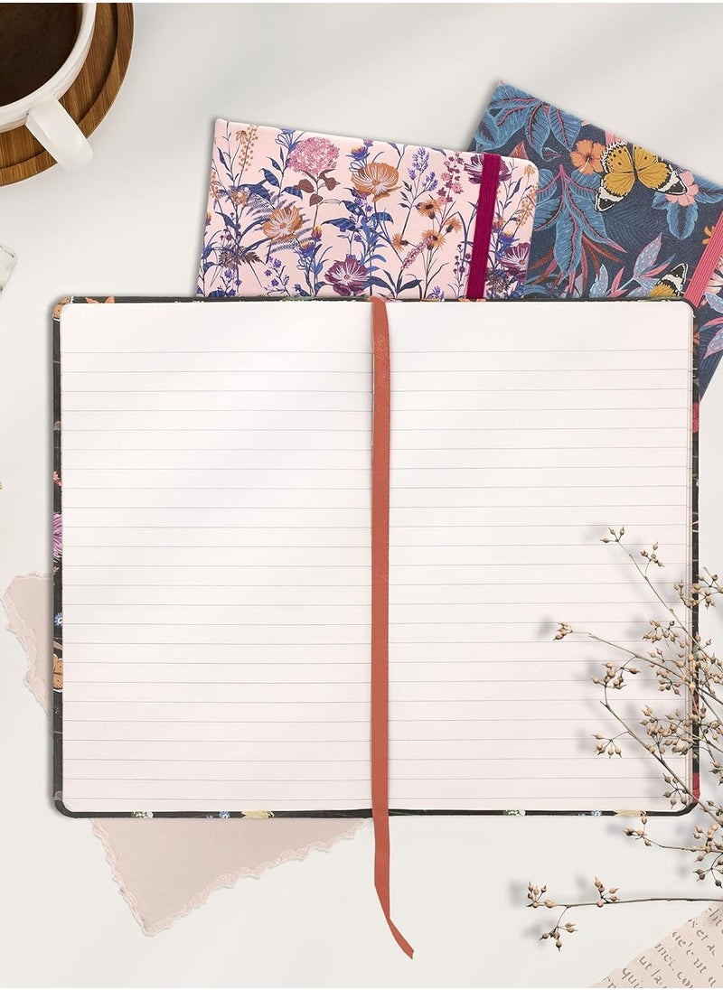 Pukka Pad - A5 Size Bloom Softcover Notebook With Elastic Closure - Image 1