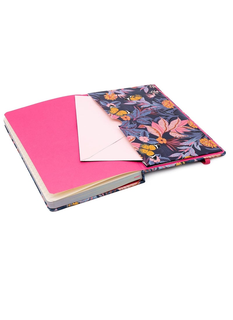 Pukka Pad - A5 Size Bloom Softcover Notebook With Elastic Closure - Image 1