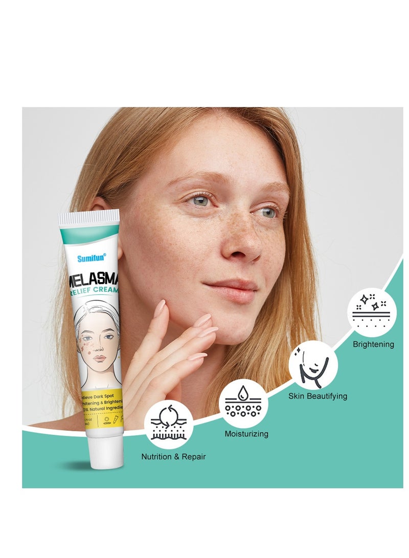 سوميفون كريم تخفيف الكلف، كريم إزالة التصبغات للوجه، كريم إزالة النمش، كريم تصحيح البقع الداكنة - Image 3