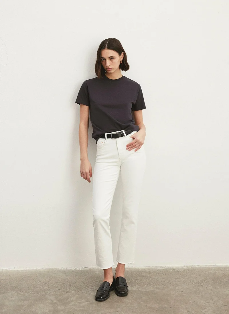 Mavi New York White Denim Jean Pants