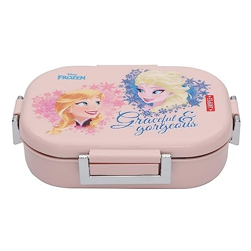 JAYPEE Inner Stainless Steel Insulated Lunch Box Topsteel Graceful & Gorgeous, Pink, 600 ml, Suitable for School Kids, Girls & Boys - Image 1