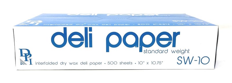 Durable Packaging 10" x 10 3/4" Interfolded Deli Wrap Wax Paper - Image 4