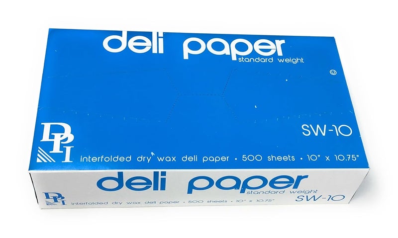 Durable Packaging 10" x 10 3/4" Interfolded Deli Wrap Wax Paper - Image 5