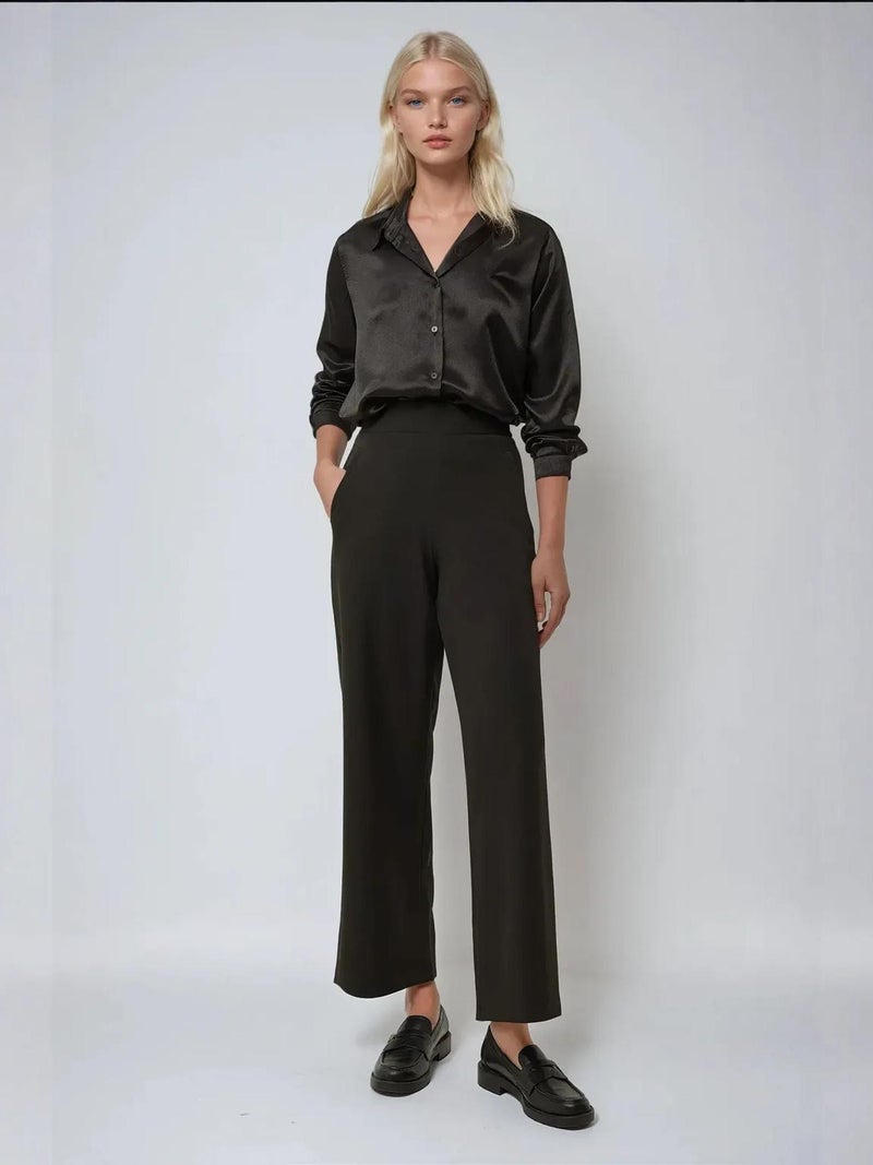HICCUP High Waist Wide Leg Pants - Image 3