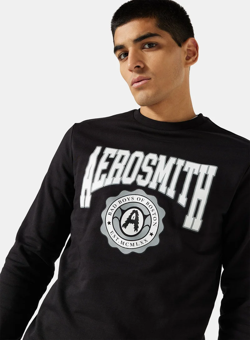 اونلي اند سانز Aerosmith Long Sleeve Sweatshirt