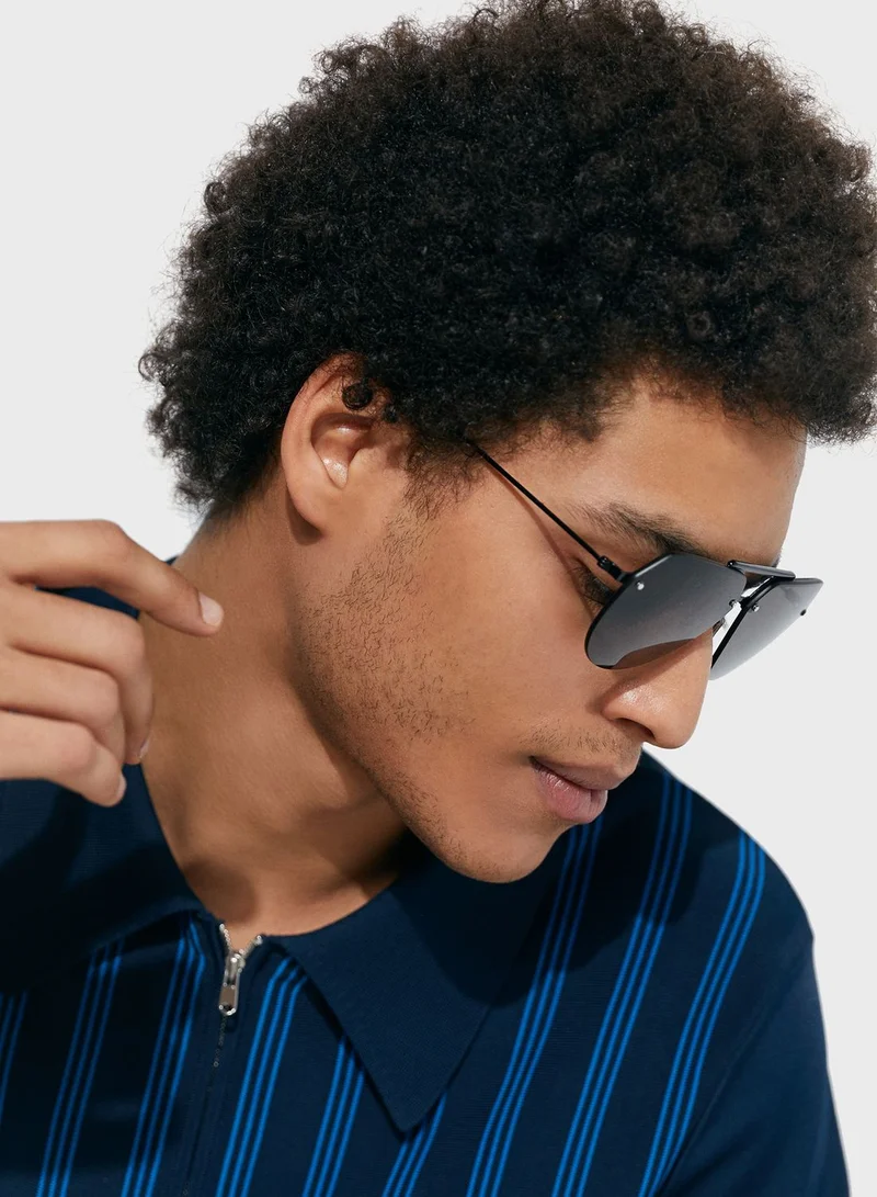 HAWKERS Cooper Half Frame Sunglasses