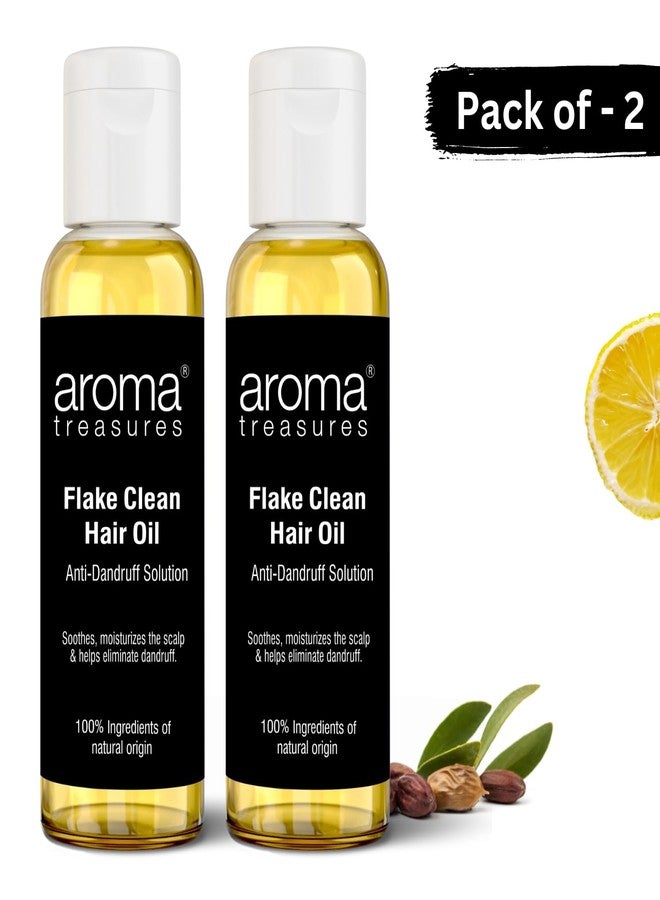Aroma treasures Flake clean anti dandruff hair oil 50ml - 100% Natural (Pack of 2) - Image 1