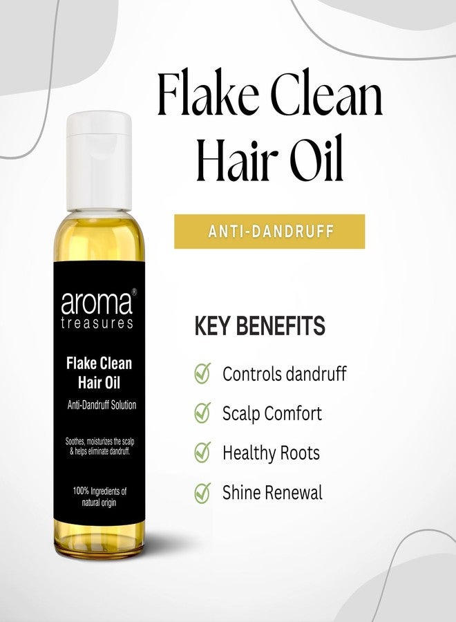Aroma treasures Flake clean anti dandruff hair oil 50ml - 100% Natural (Pack of 2) - Image 4