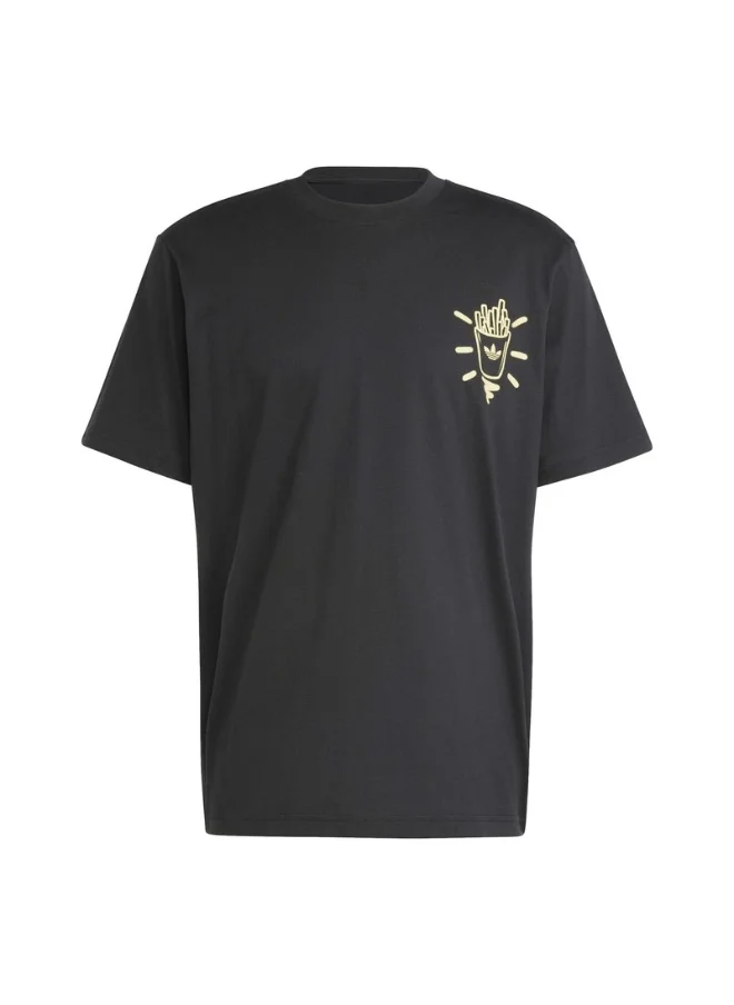 Adidas adidas Q12 TS STREET B Black Originals Men T-SHIRTS