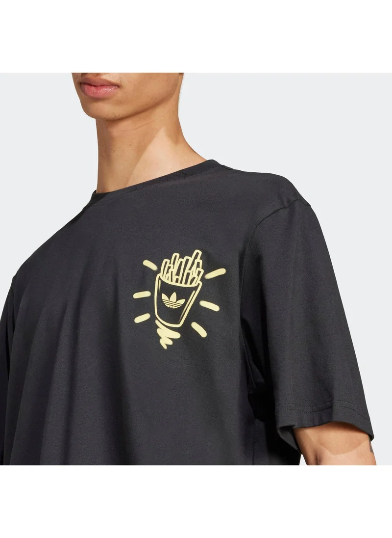 Adidas Originals Black Q12 TS STREET B Black Originals Men T-SHIRTS for Men | Best Price UAE