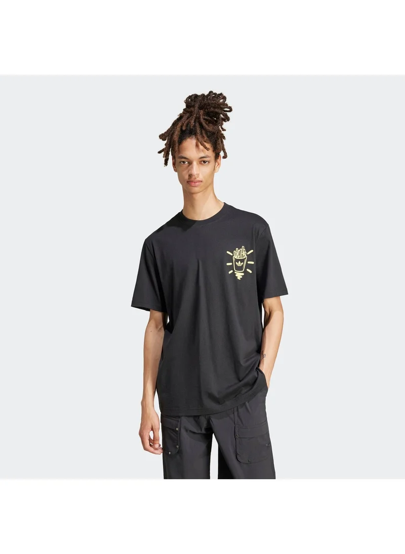 Q12 TS STREET B Black Originals Men T-SHIRTS