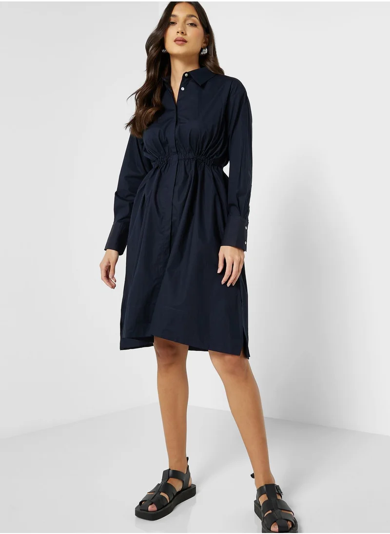 French Connection Button Down Shirt Dress