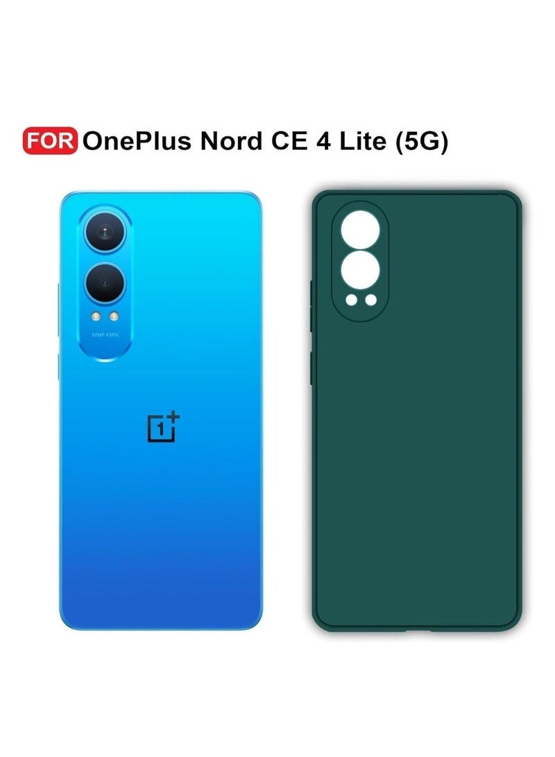 TIGER OnePlus Nord CE4 Lite Case | Soft Silicone Shockproof Protective Cover | Anti-Fingerprint & Anti-Scratch Full-Body Protection | Slim & Durable Phone Case for OnePlus Nord CE 4 Lite (2024)  Green - Image 4