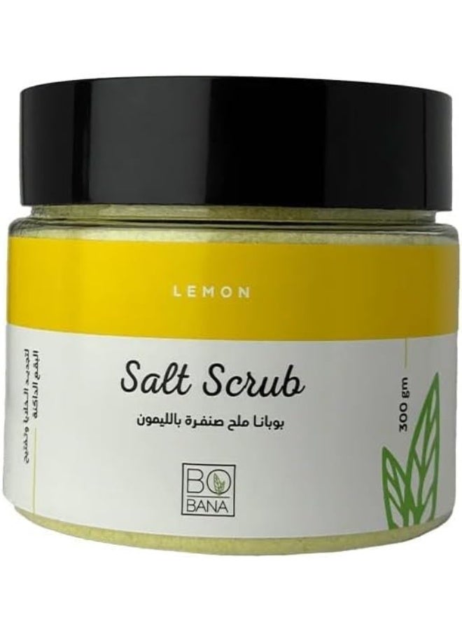 BOBANA Lemon Salt Scrub 300gm