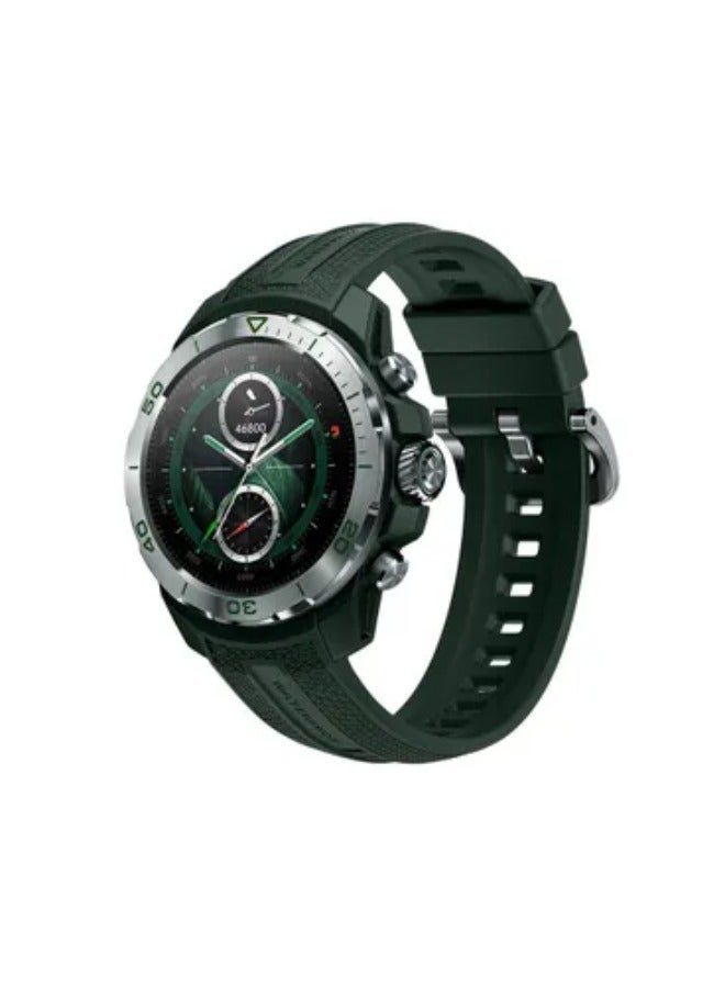 ميبرو ساعة سمارت ميبرو GS Explorer، شاشة AMOLED، مقاس 1.32 بوصة، 460 مللي امبير، اخضر - Image 1