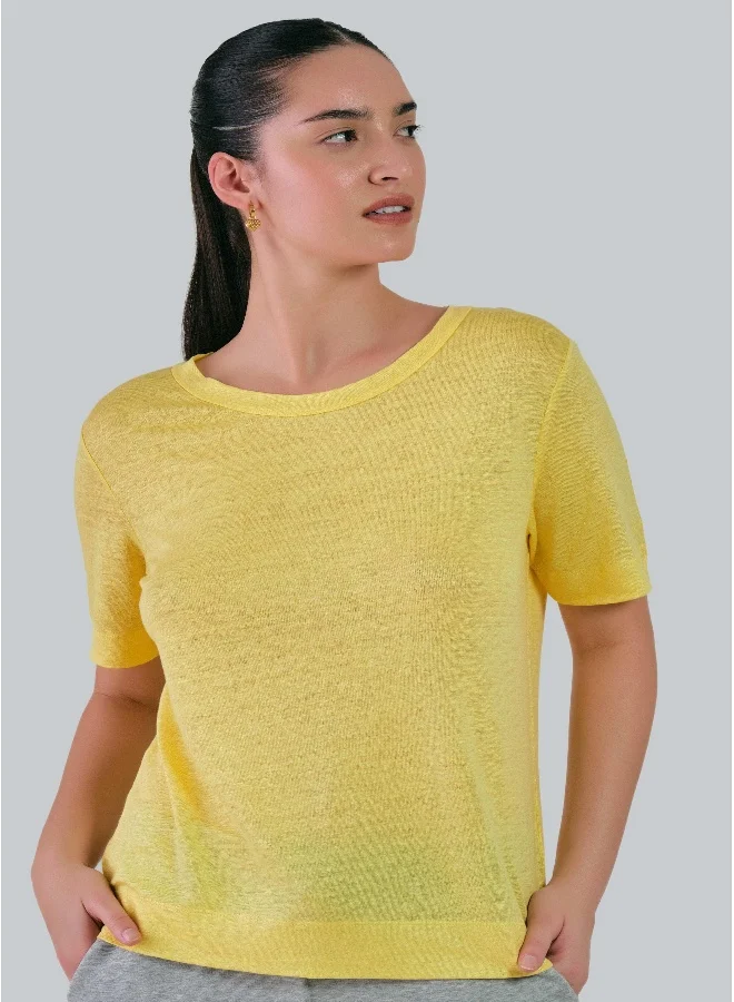 غانت Linen T-Shirt