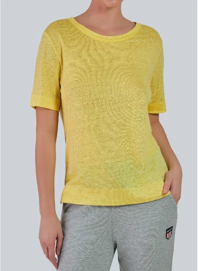 غانت Linen T-Shirt