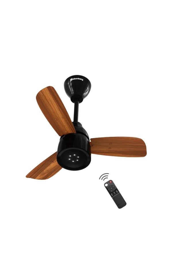 atomberg Renesa Enzel 600mm Newly Launched BLDC Ceiling Fan with Remote | BEE 5 star |High Air Delivery|LED Speed Indicator |Low Noise |Sleek Design | Power Saving | 3 Year Warranty | Honey Maplewood - Image 1